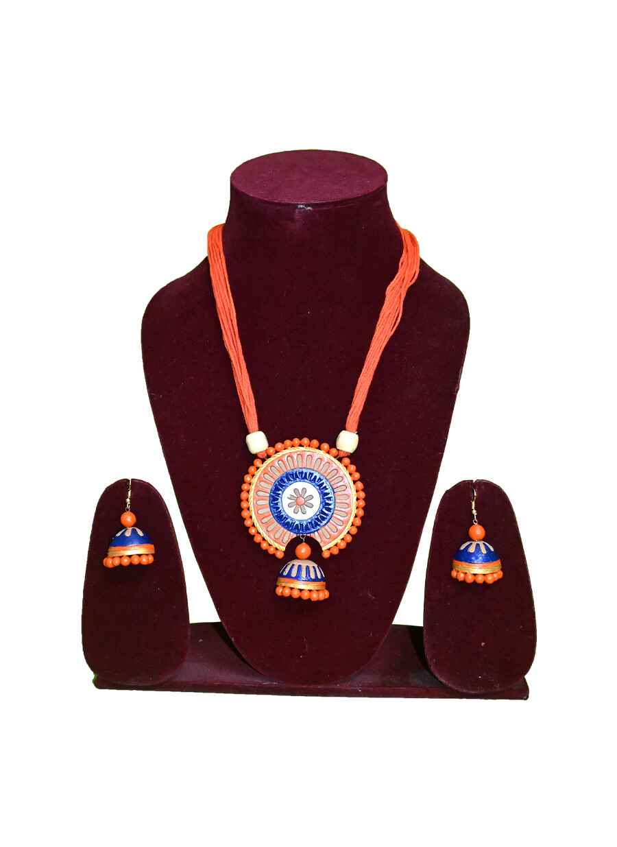 Terracotta Necklace - 1