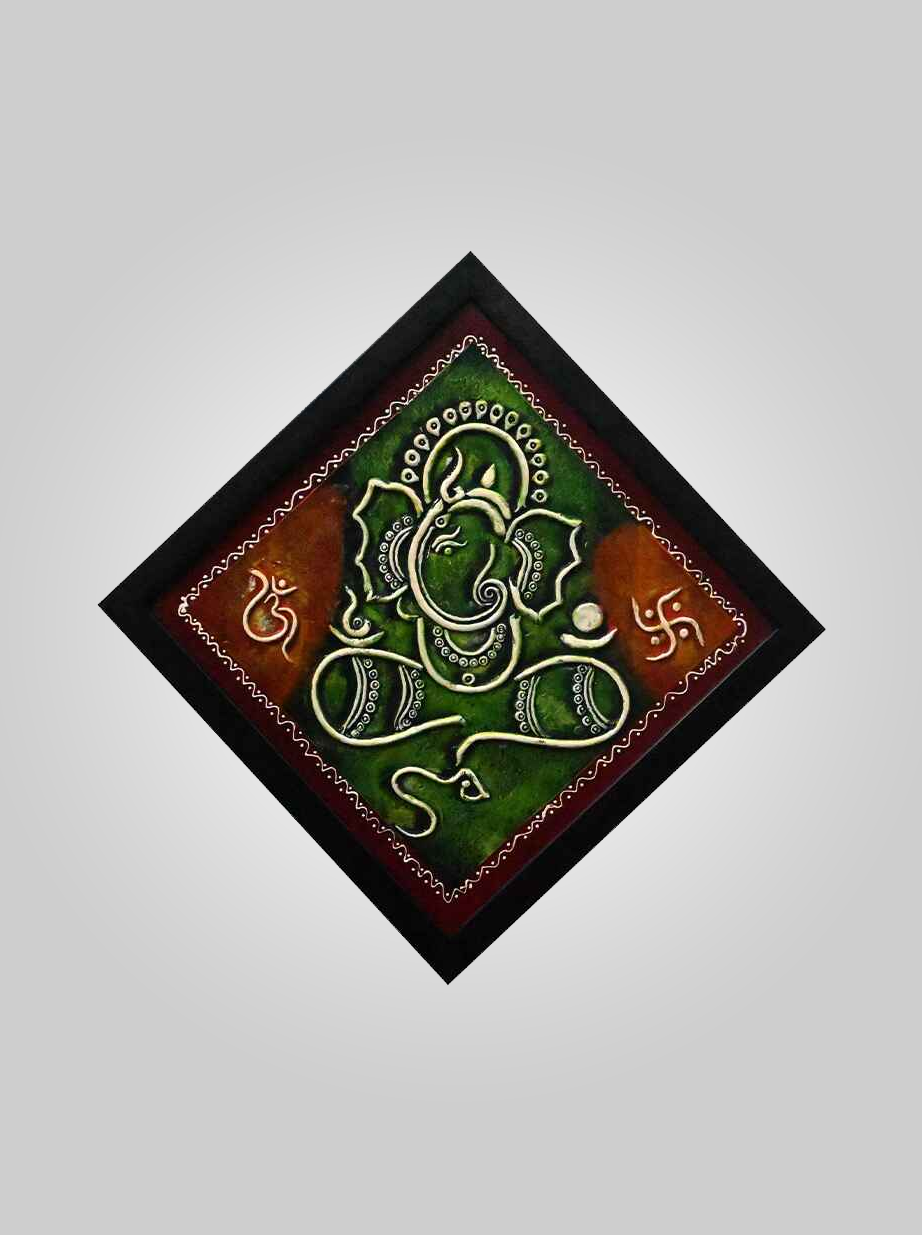 Ganesh Wall Hanging Photo frame