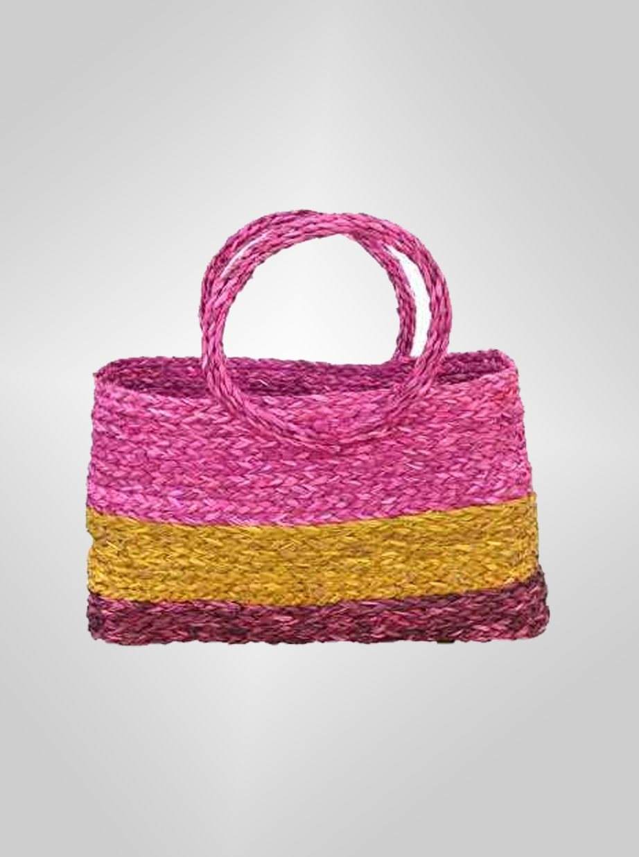 Sabai Grass Bag - Pink